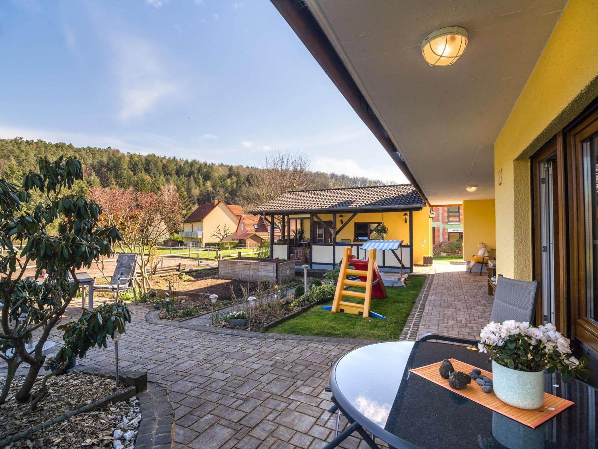 Apartment In The Odenwald With Terrace Mossautal المظهر الخارجي الصورة